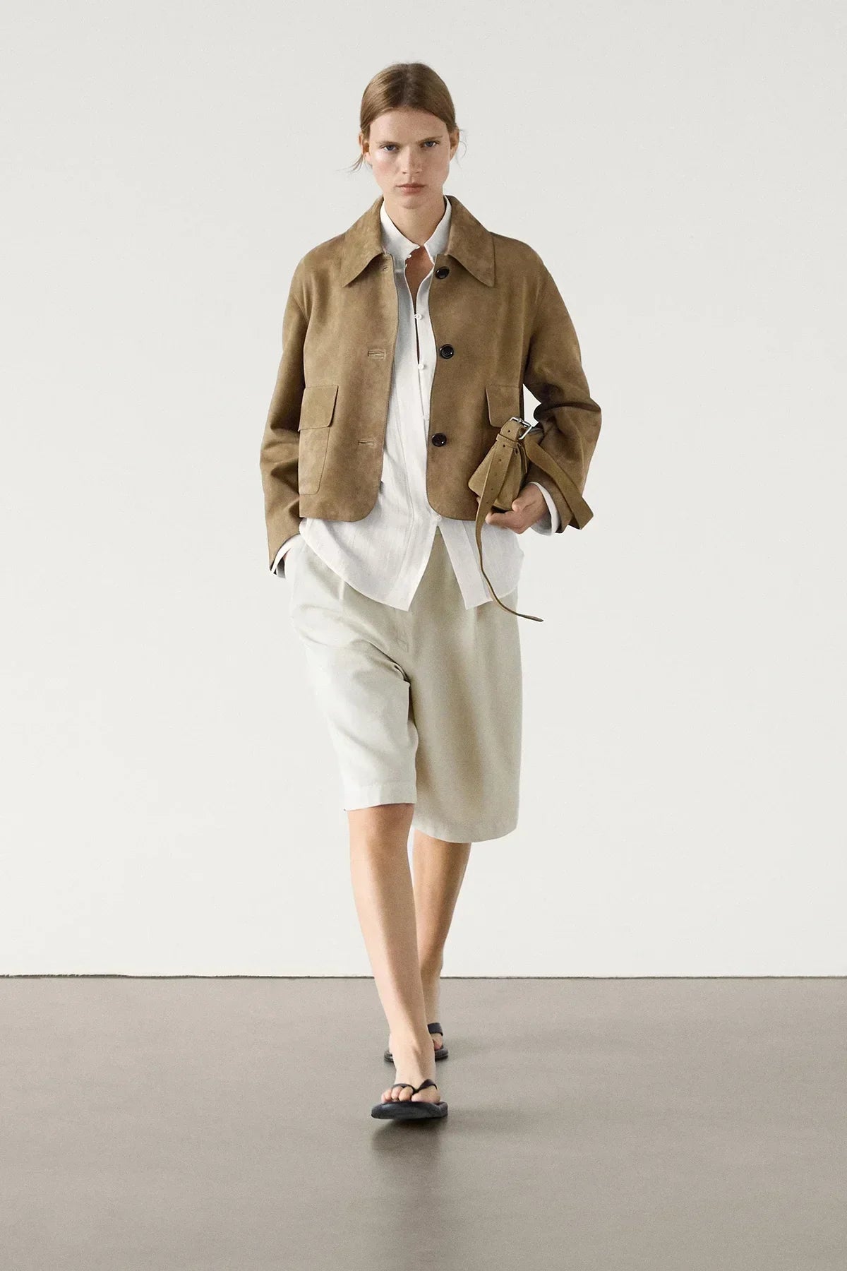 Yani - Veste à Manches Longues avec Col