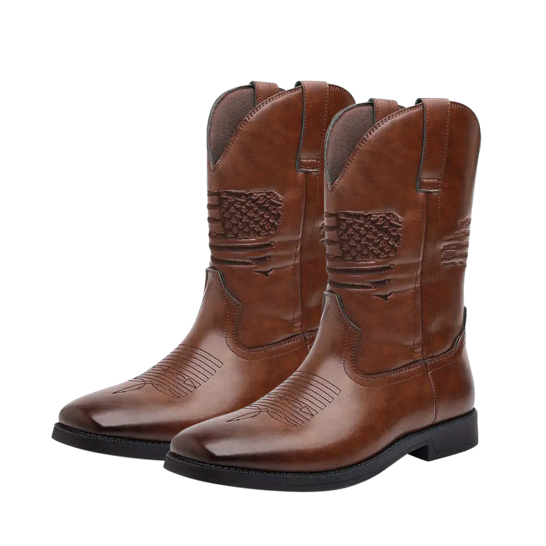 Leo | Bottes Cousues de Style Western