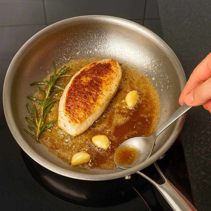 Ensemble de Cuisine en Titane Martelé Pro