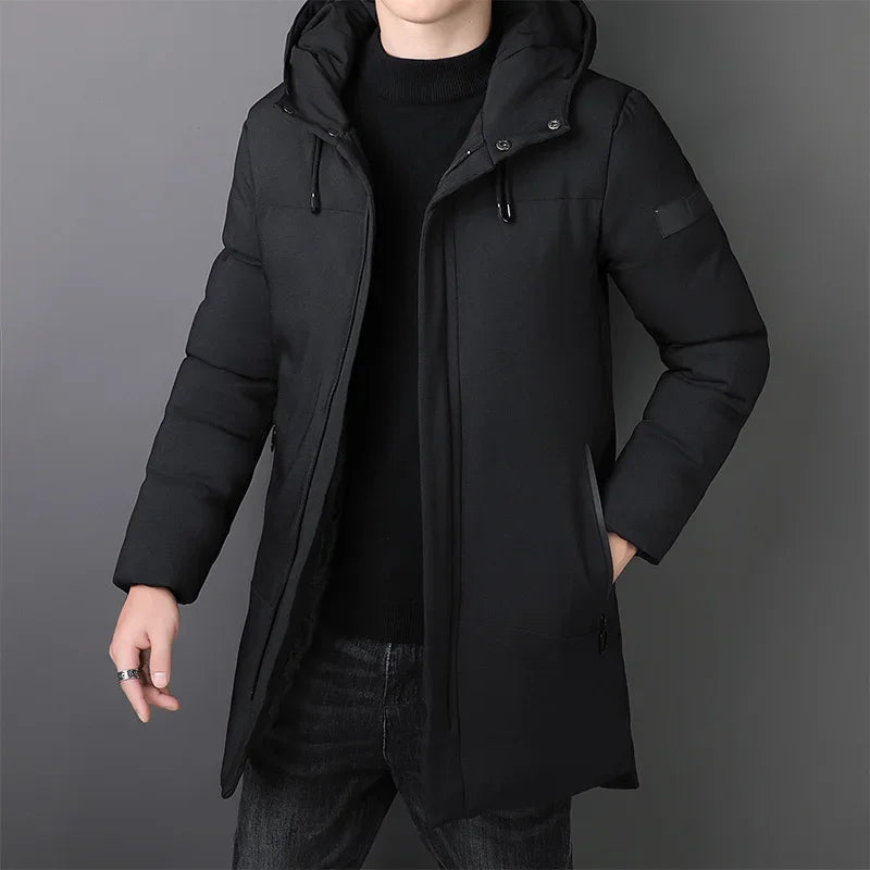 Veste Longue Élégante pour Homme