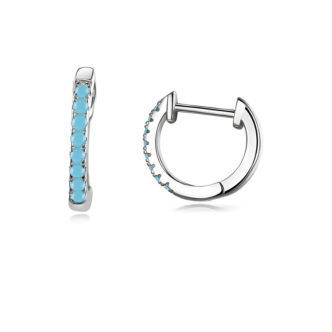 CRYSTAL™ | Boucles d’Oreilles Clous avec Zircon