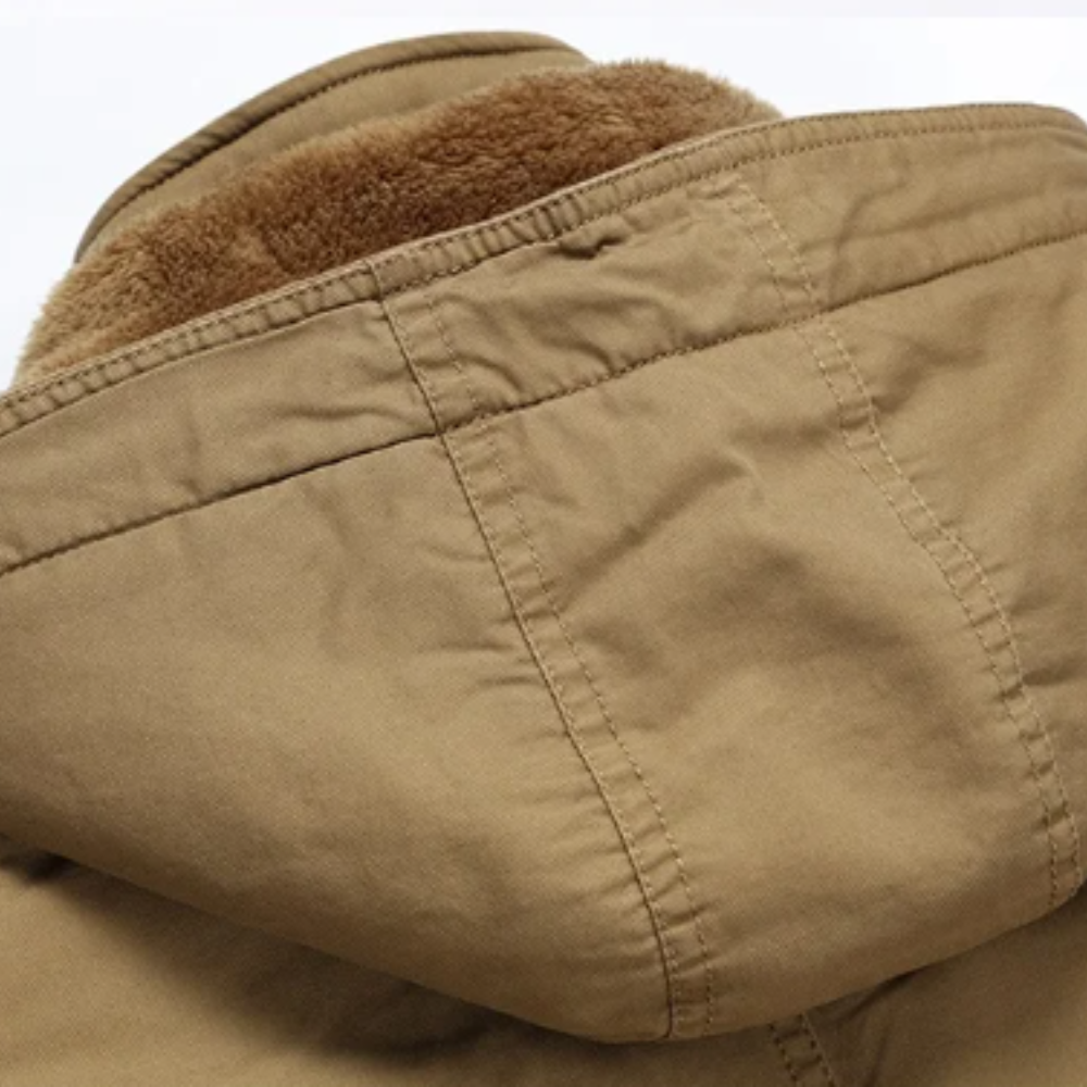 Veste d'Hiver Élégante en Coton Matelassée