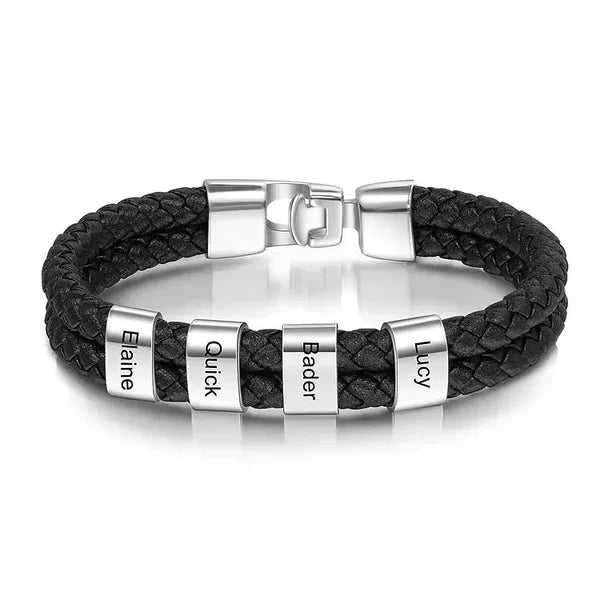 Bracelet en Cuir pour Homme Personnalisable