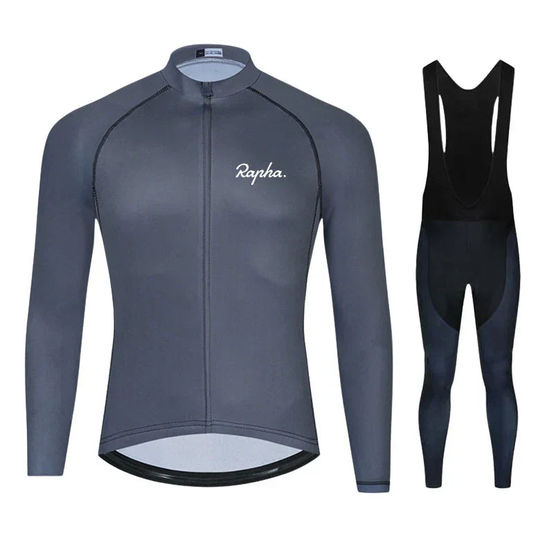 Rapha | Ensemble de Cyclisme Professionnel à Manches Longues – Version Doublée Polaire