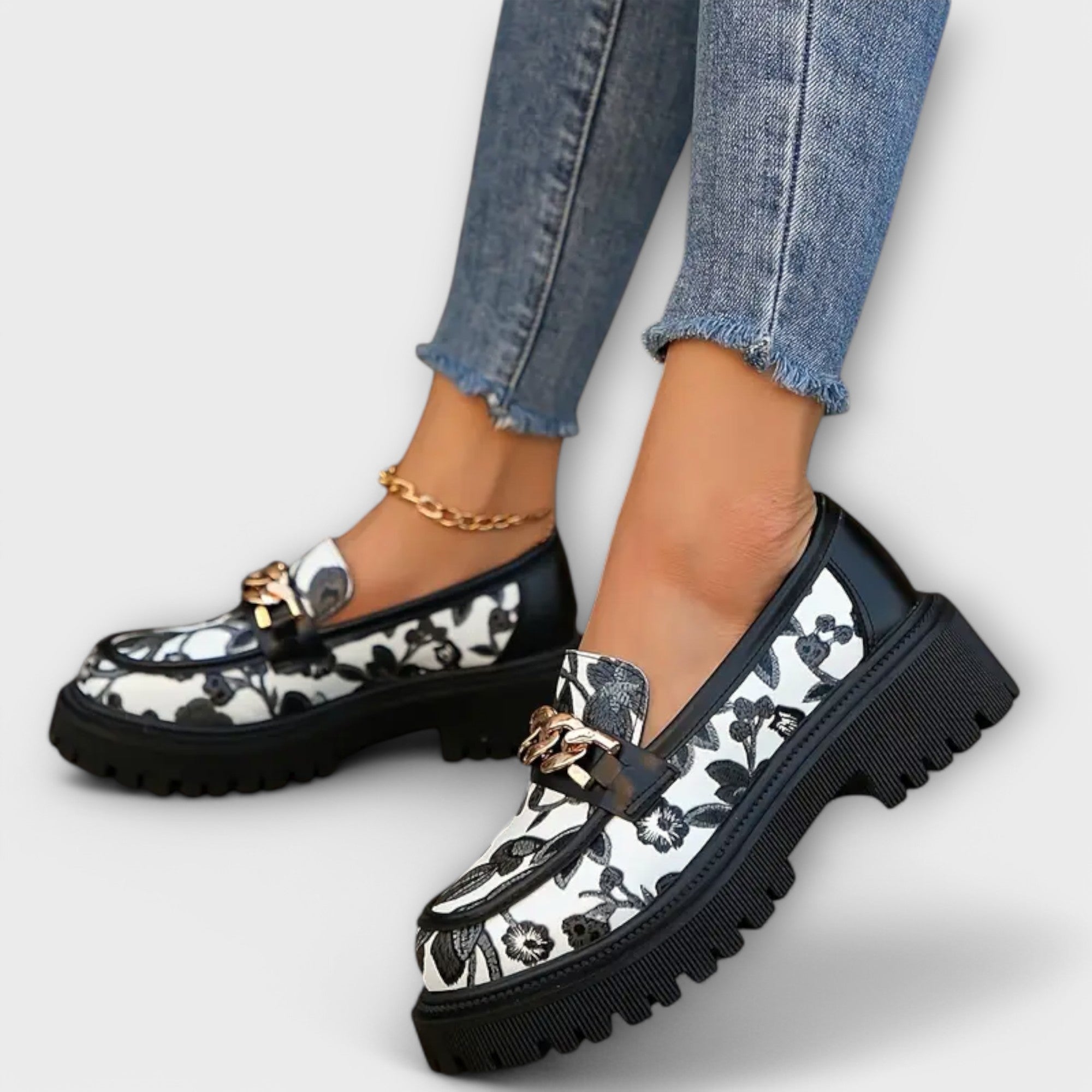 Sandra™ Mocassins Retro Élégants