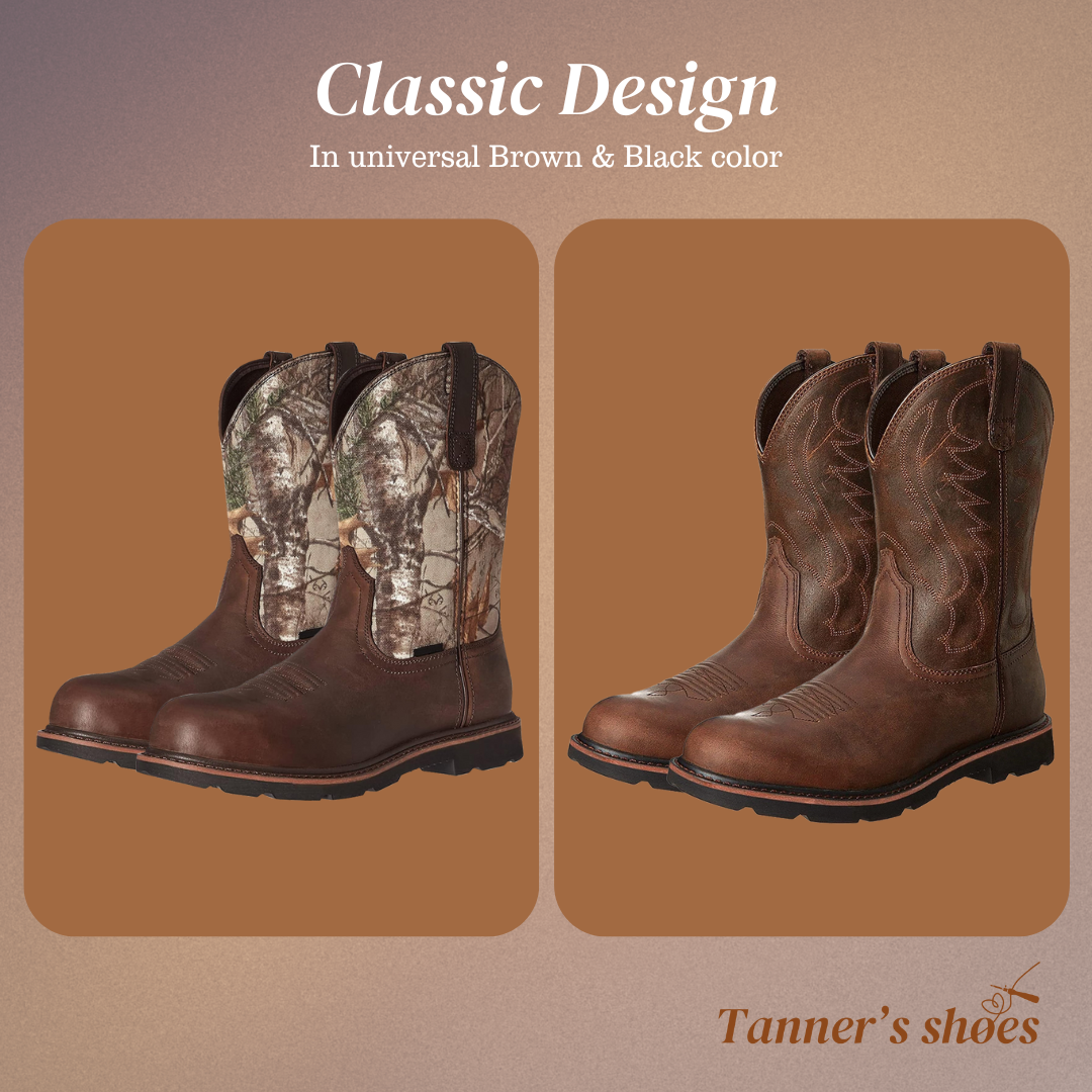 Nicklas | Bottes en Cuir pour Hommes Inspirées par le Vintage