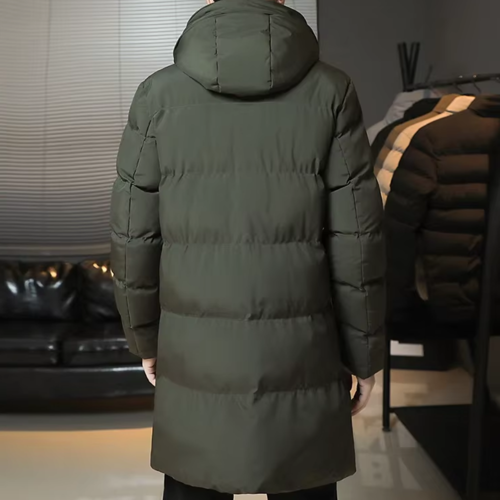 Manteau Long Élégant d'Hiver