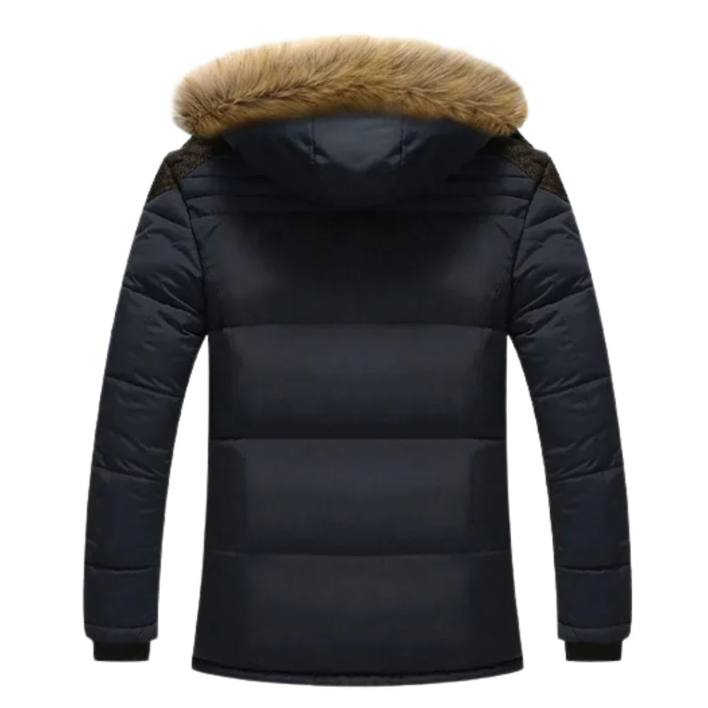 Yani - Elegante wattierte Fleece-Winterjacke