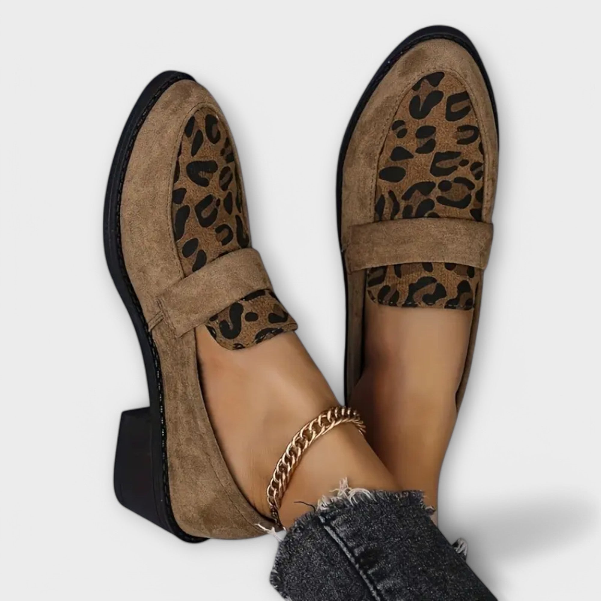 Karla™ Chaussures élégantes pour femmes avec motif léopard