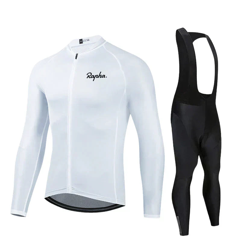 Rapha | Ensemble de Cyclisme Professionnel à Manches Longues – Version Doublée Polaire