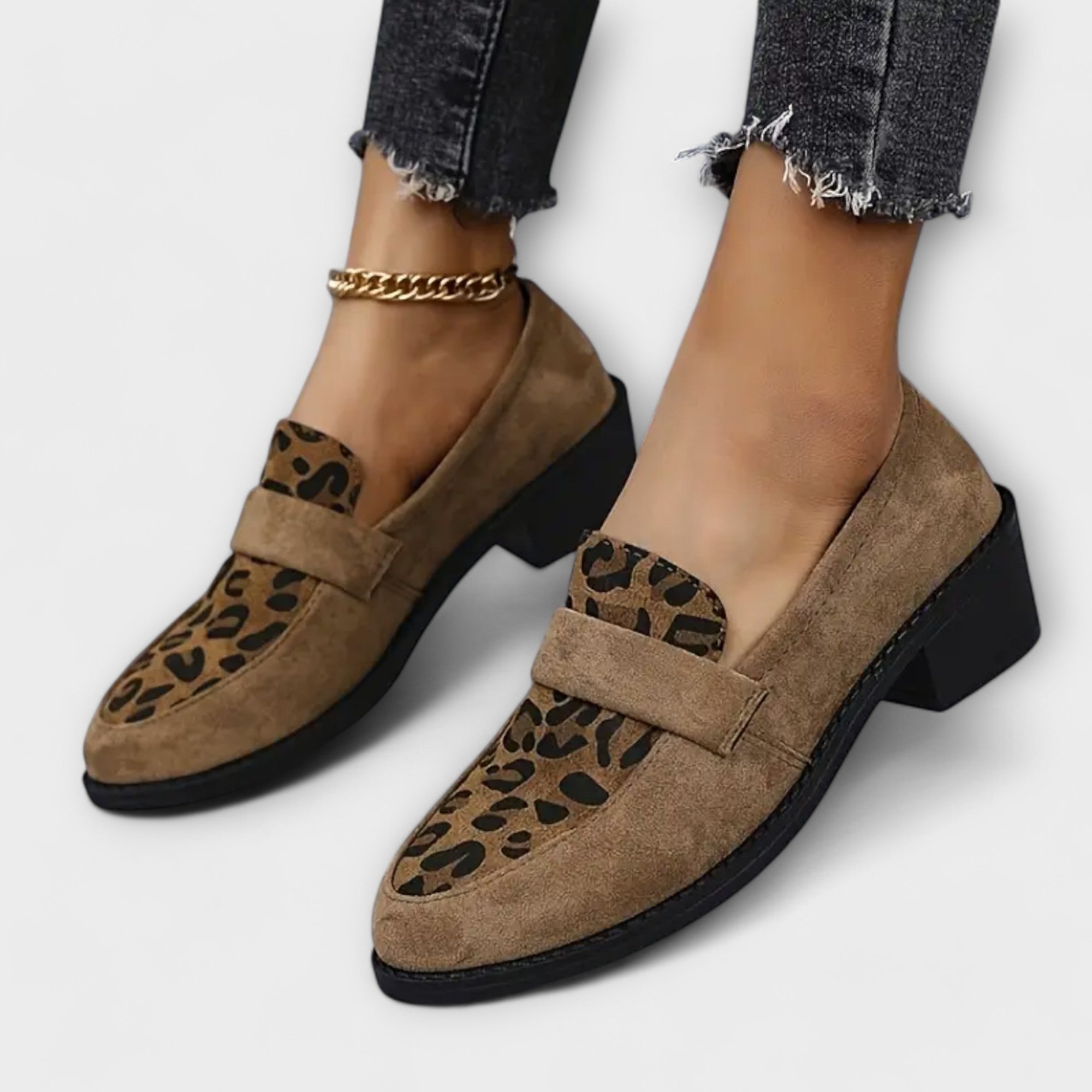 Karla™ Chaussures élégantes pour femmes avec motif léopard
