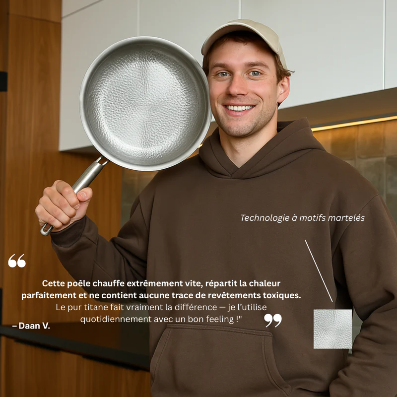 Cocotte en Titane Pro