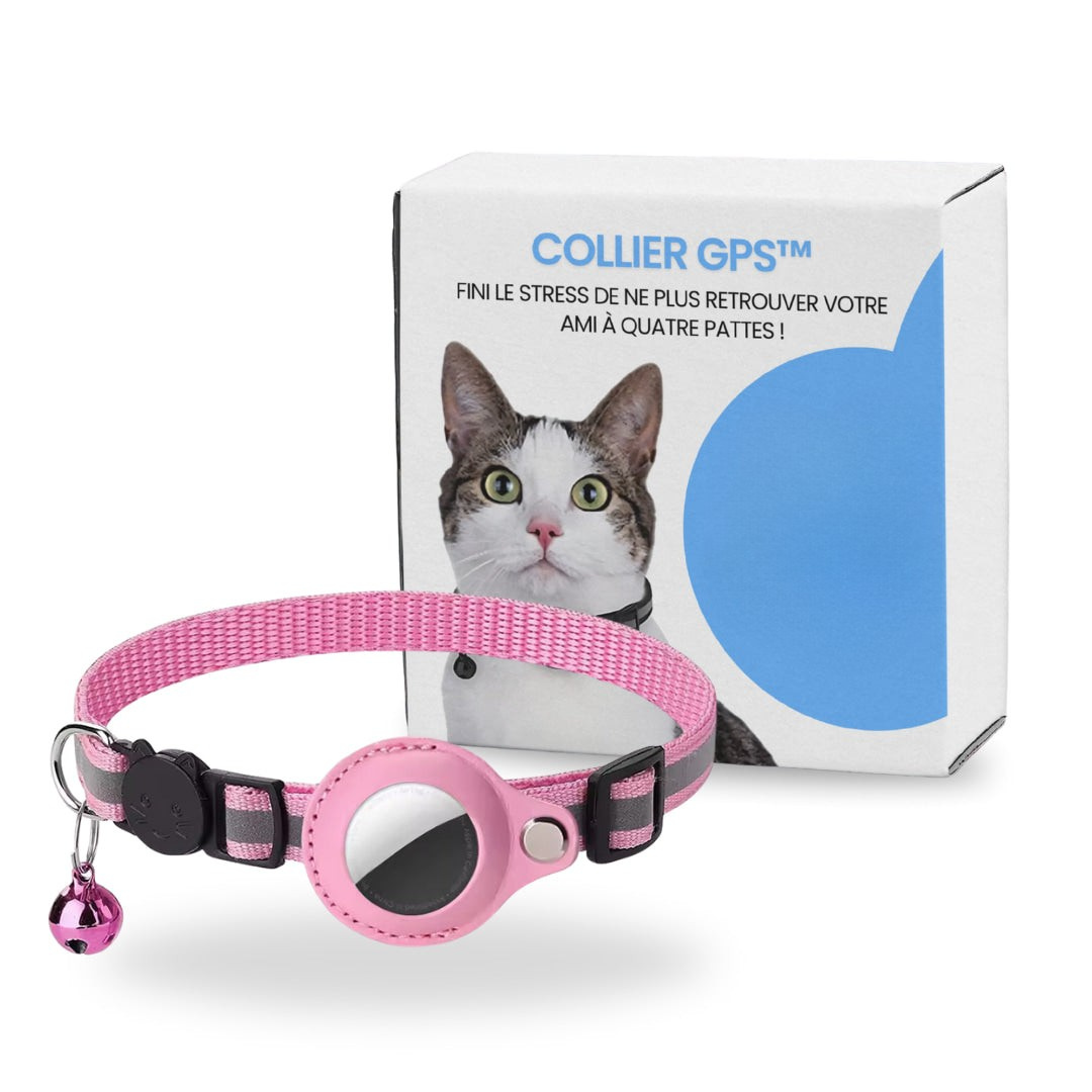 Collier GPS pour chat
