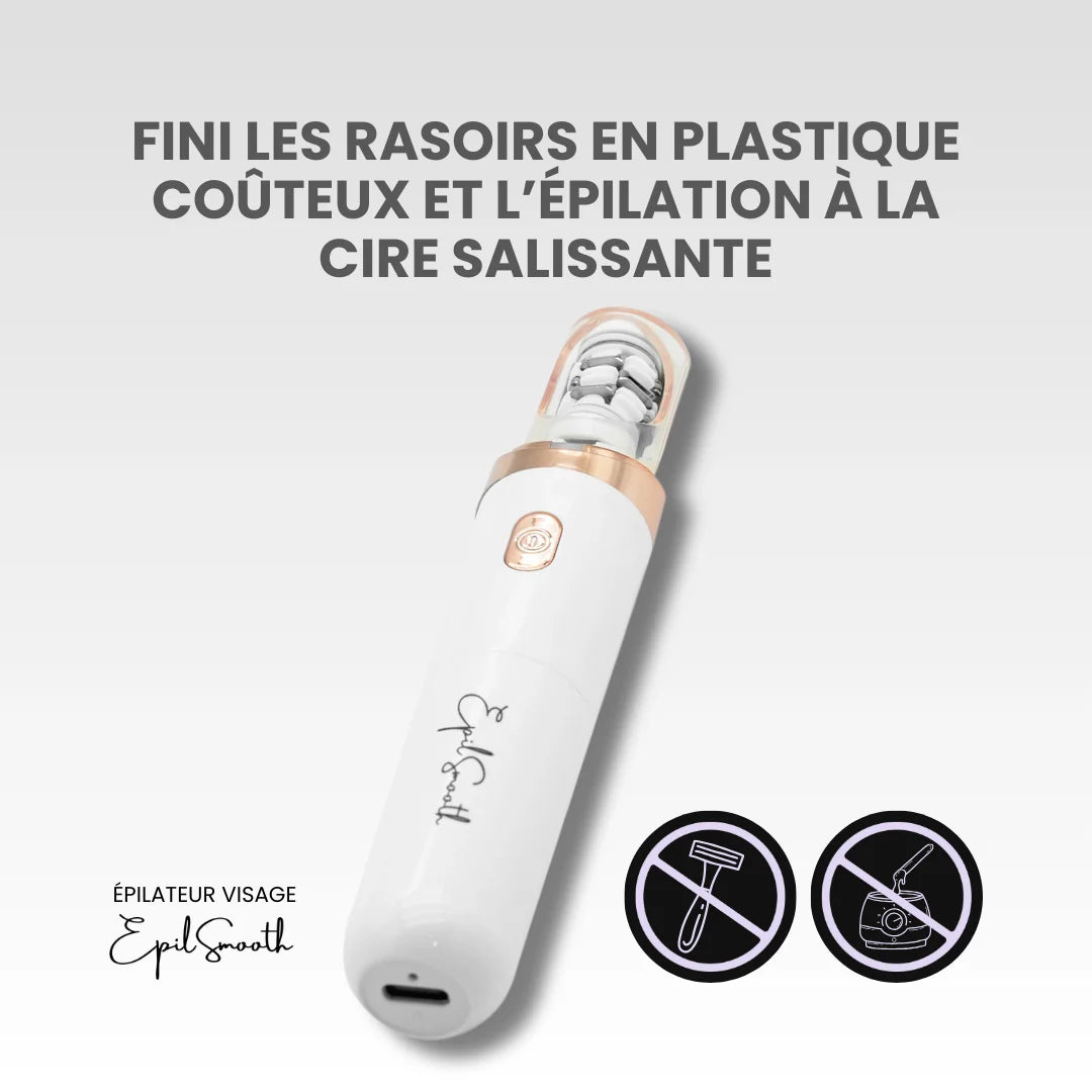 EpilSmooth⎪Épilateur pour le visage