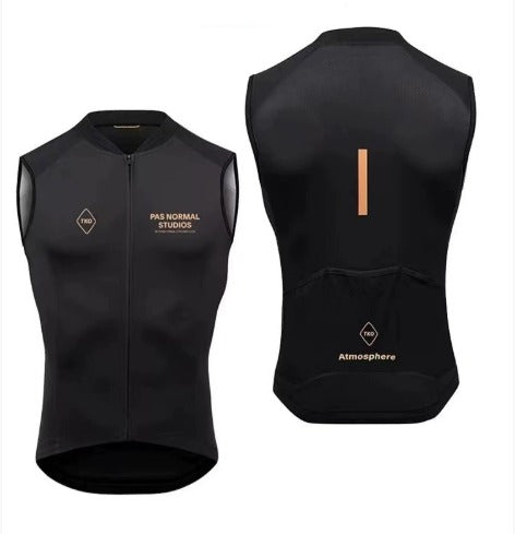Gilet de Cyclisme Route PAS | Respirant, Coupe-Vent & Léger