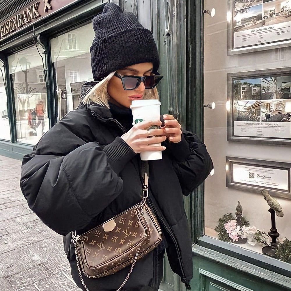 Yani - Veste Zippée à Col Puffer