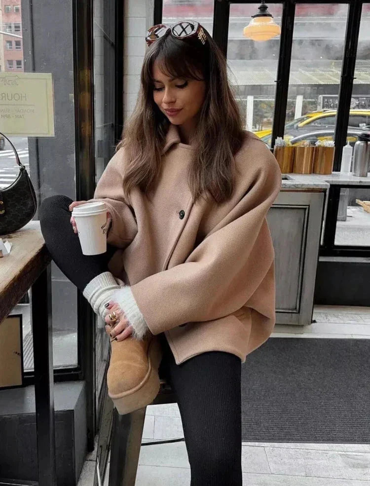 Yani - Manteau Vintage Décontracté