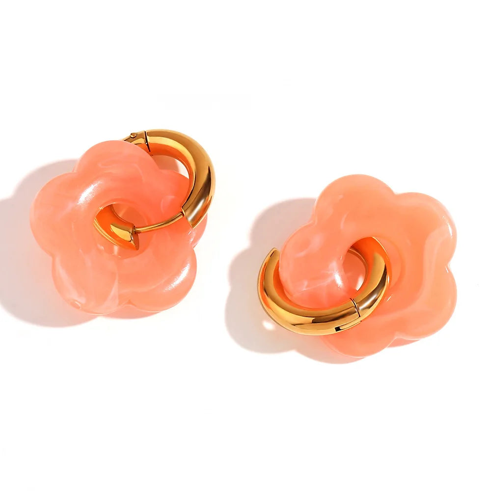 ZARA™ | Boucles d’Oreilles Fleur Tendance