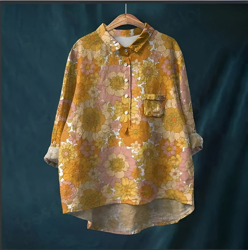 Laluna® | Blouses Fleuries Classiques