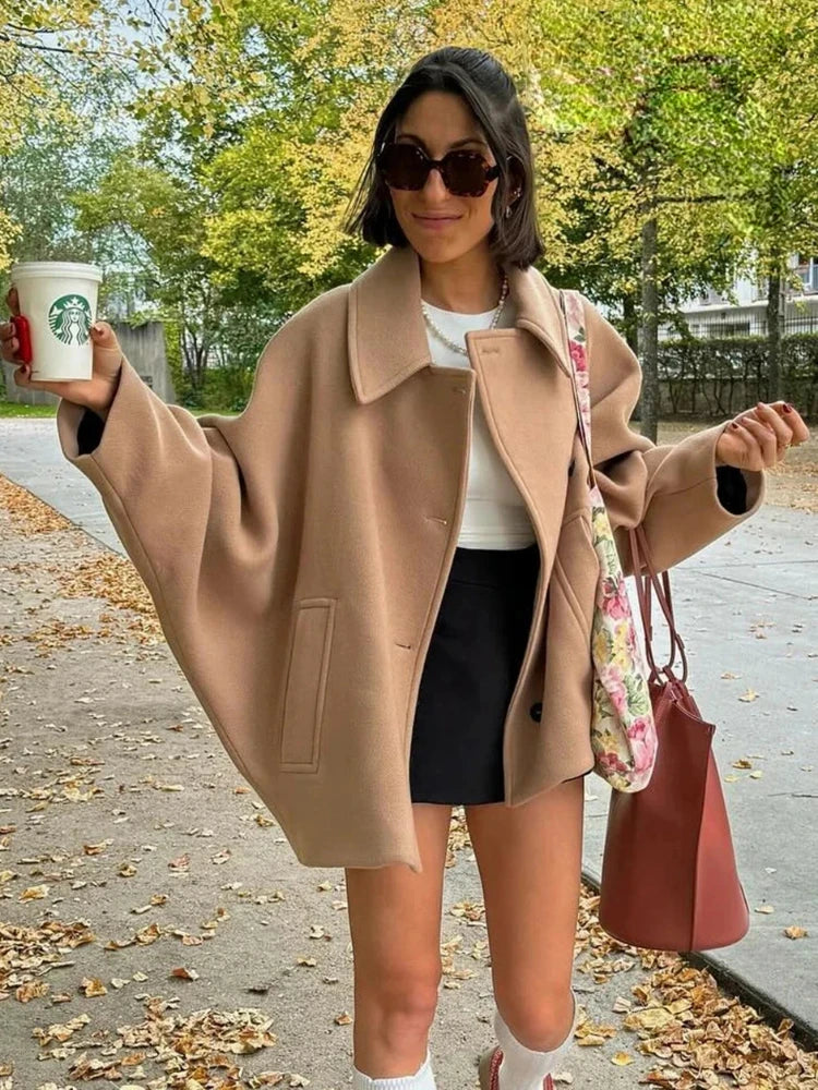 Yani - Manteau Vintage Décontracté