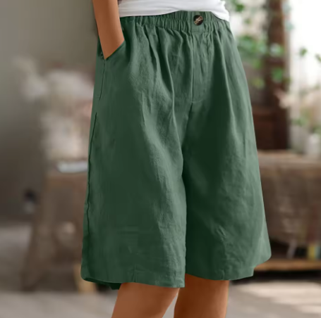Short Oversize Bohémien Pour Femme