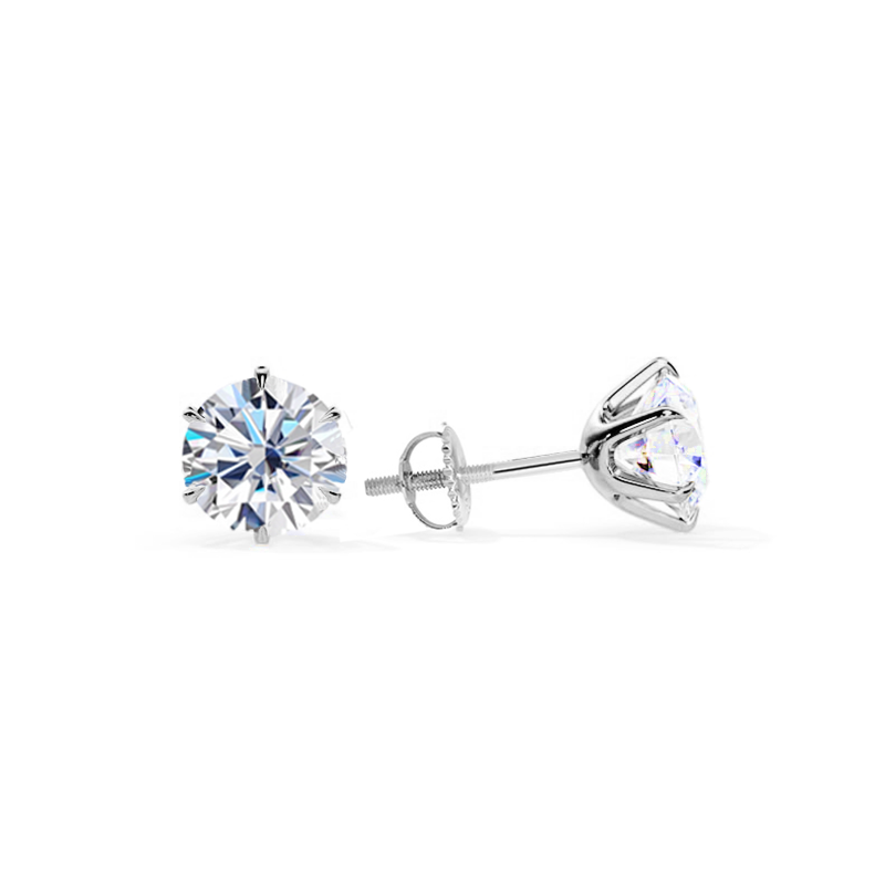 Boucles d'oreilles Tera | Or blanc