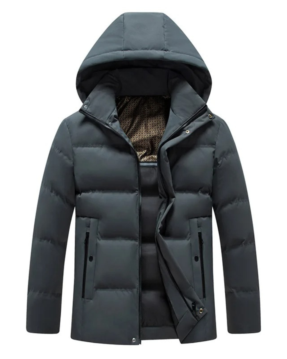 Veste d'Hiver Élégante Imperméable