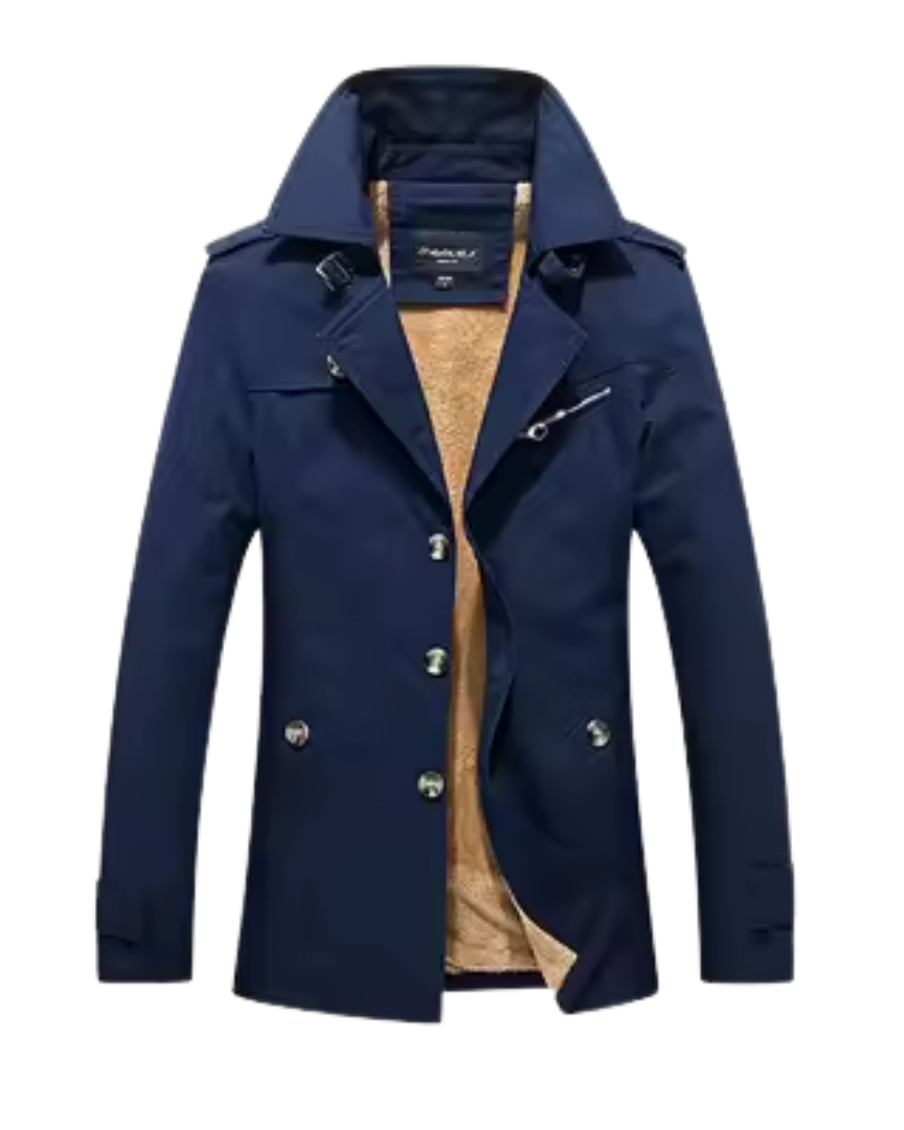 Manteau Trench Rembourré Élégant