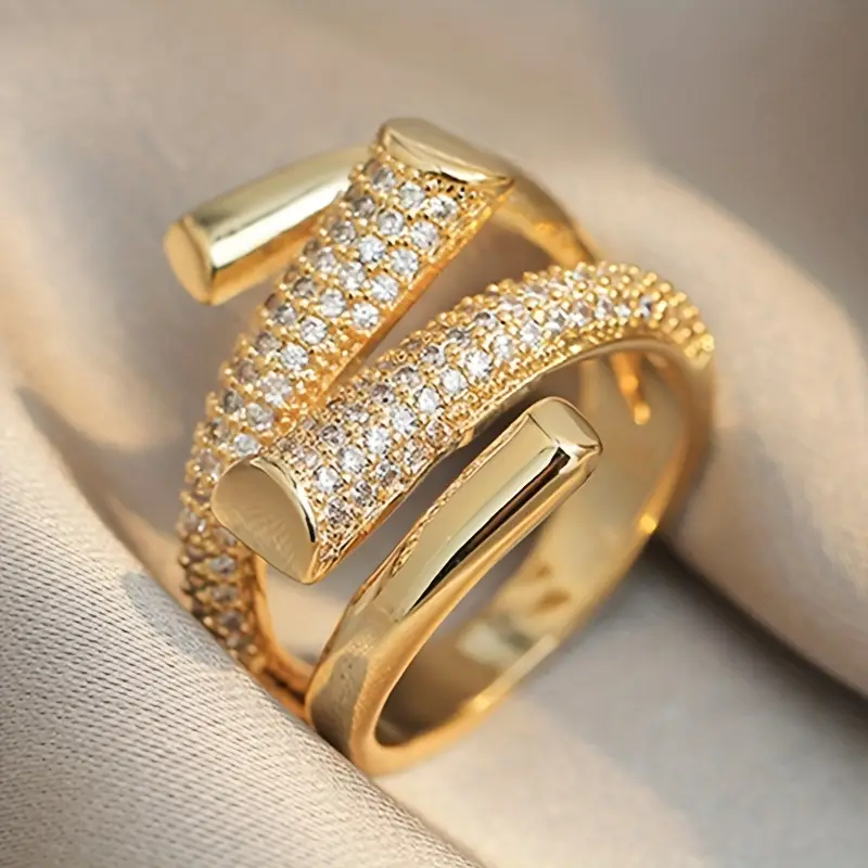Bague en or 18K brillante