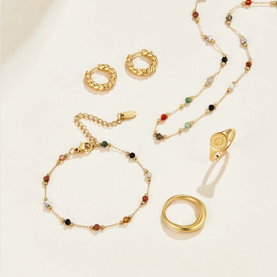 Collier Luly Stone | Or