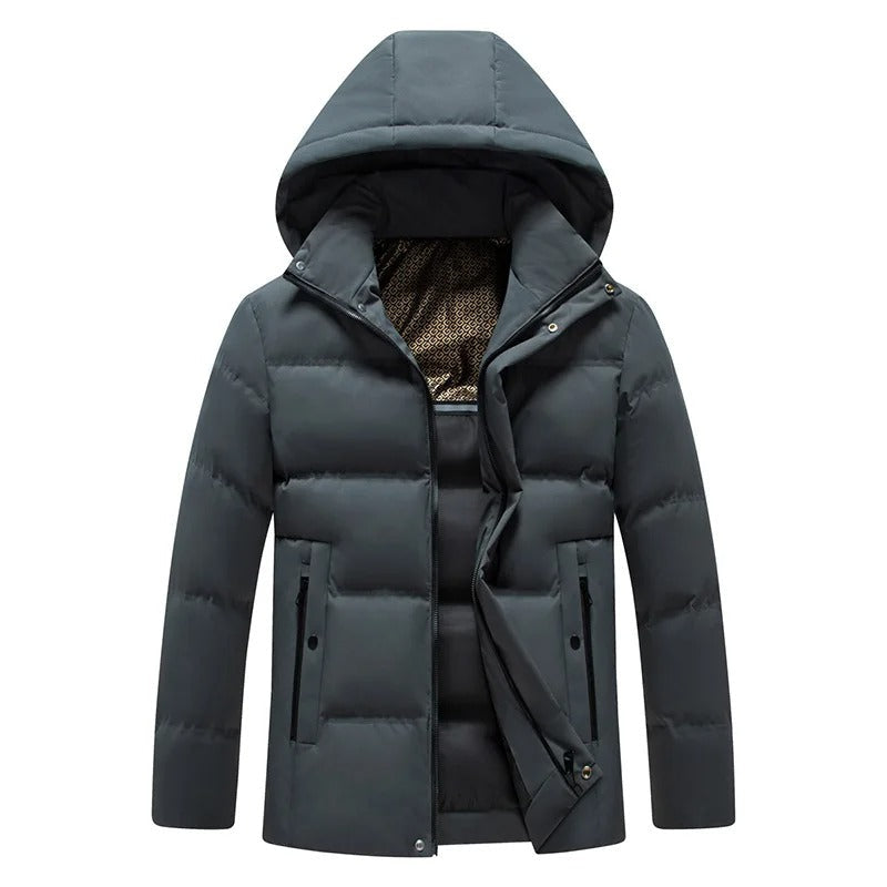 Veste en Fleece à Capuche Élégante