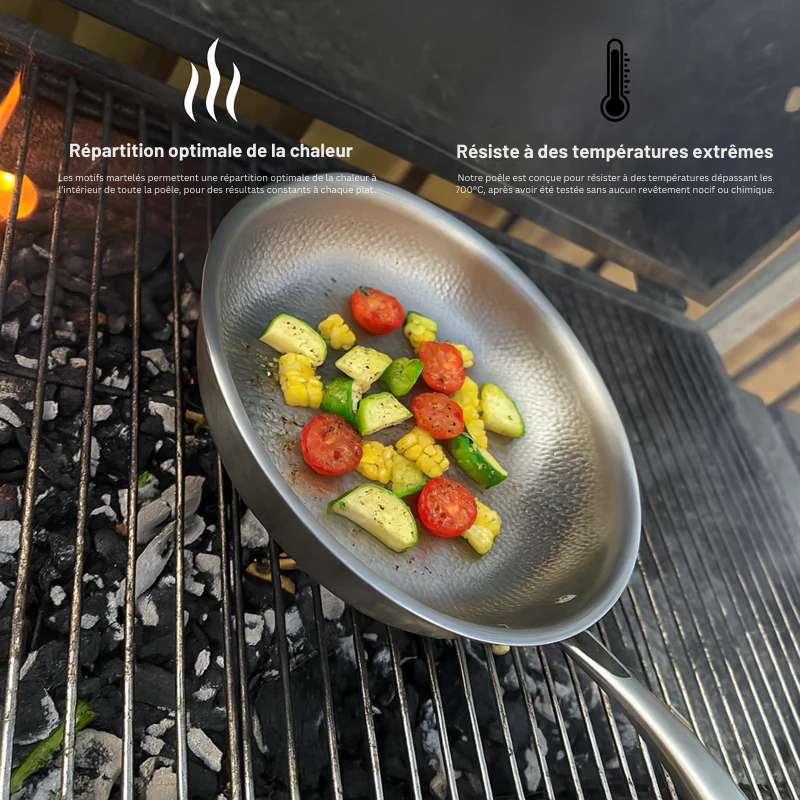 Cocotte en Titane Pro