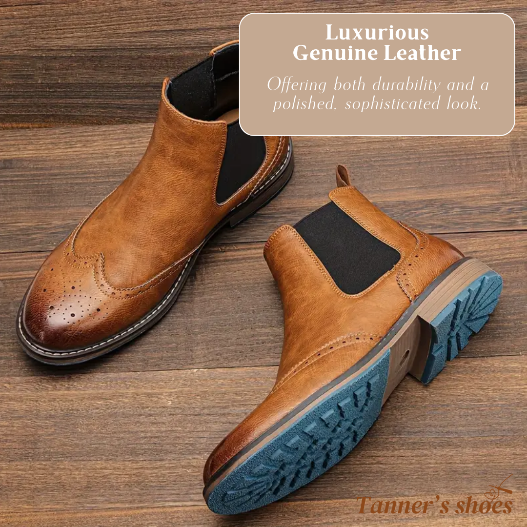 Johan | Bottes hautes slip-on résistantes à l'usure et antidérapantes