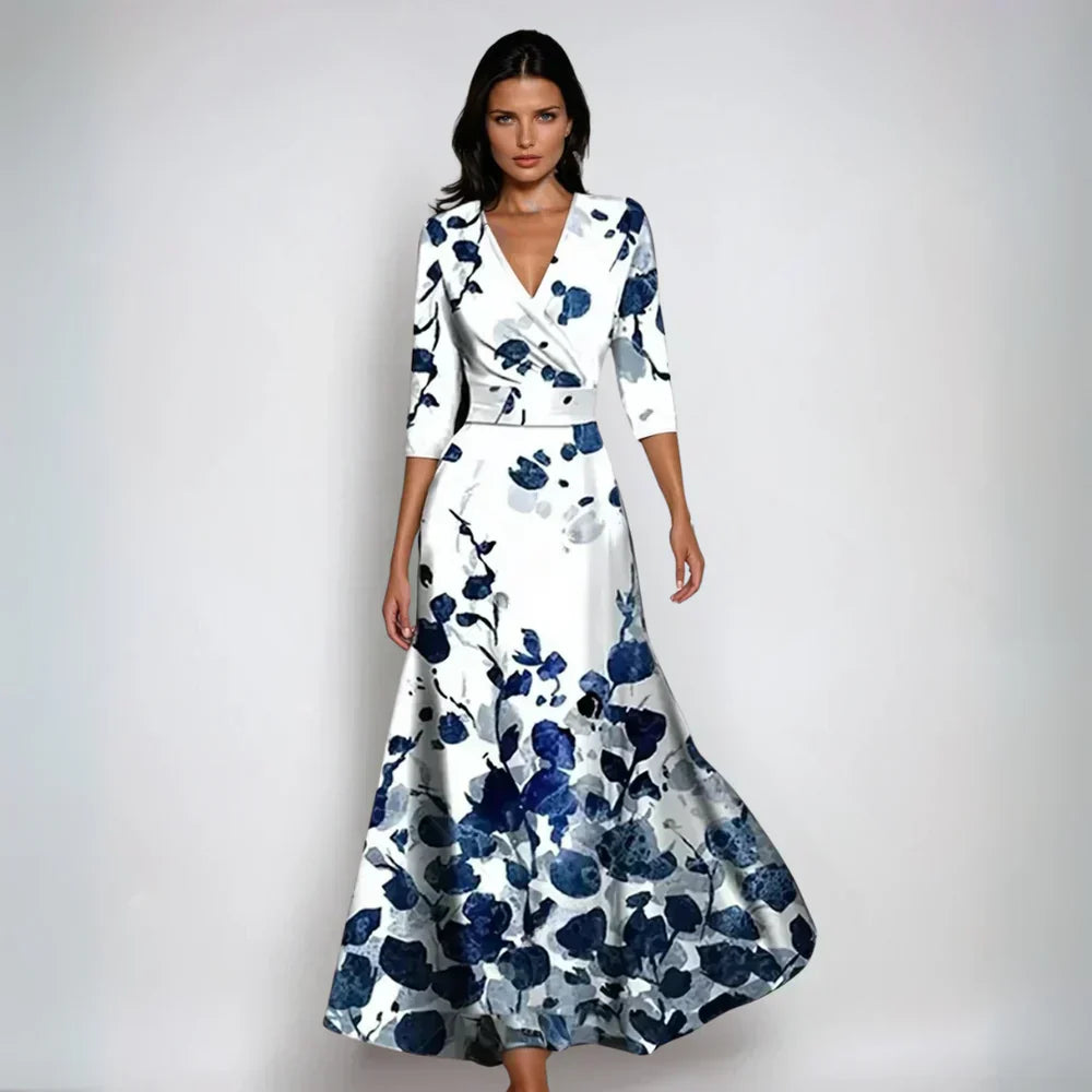 Emily | Floral Flare Robe