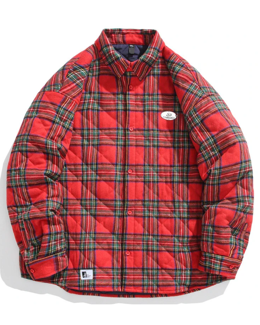 Veste Matelassée en Coton Vintage