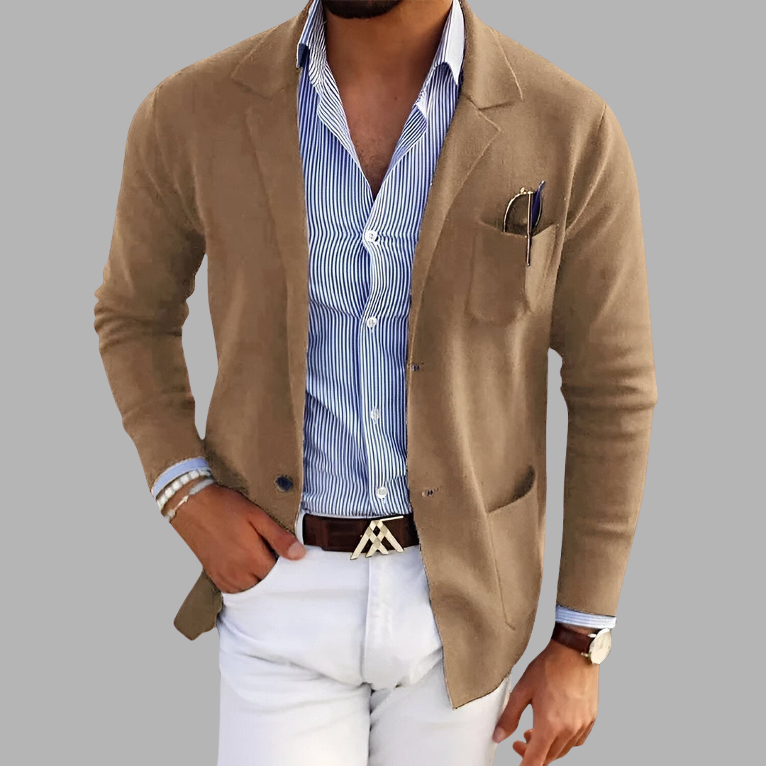 DIETER | VESTE EN TRICOT LÉGÈRE POUR ÉLÉGANCE ET CONFORT