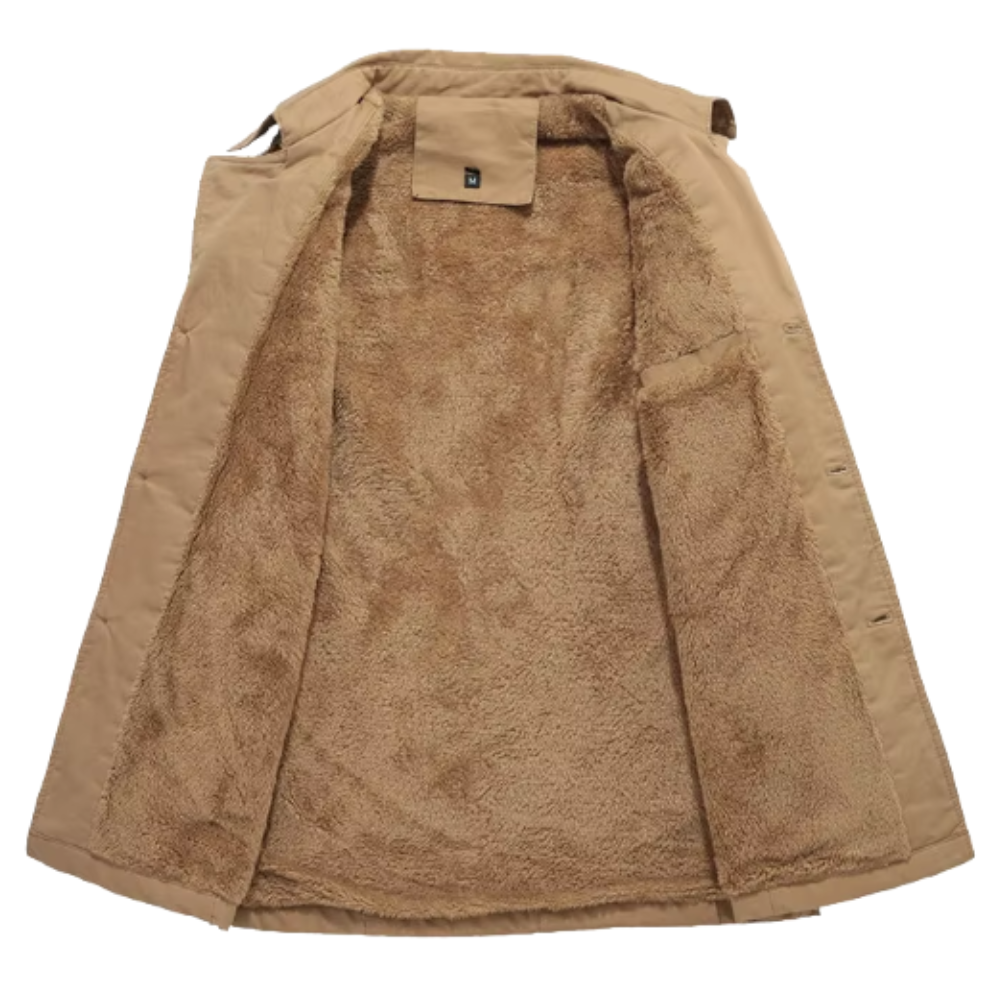 Manteau Trench Rembourré Élégant