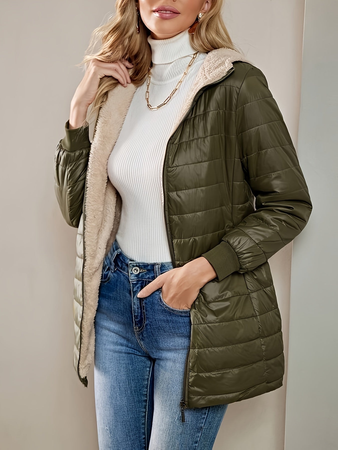 Enrica | Manteau long décontracté