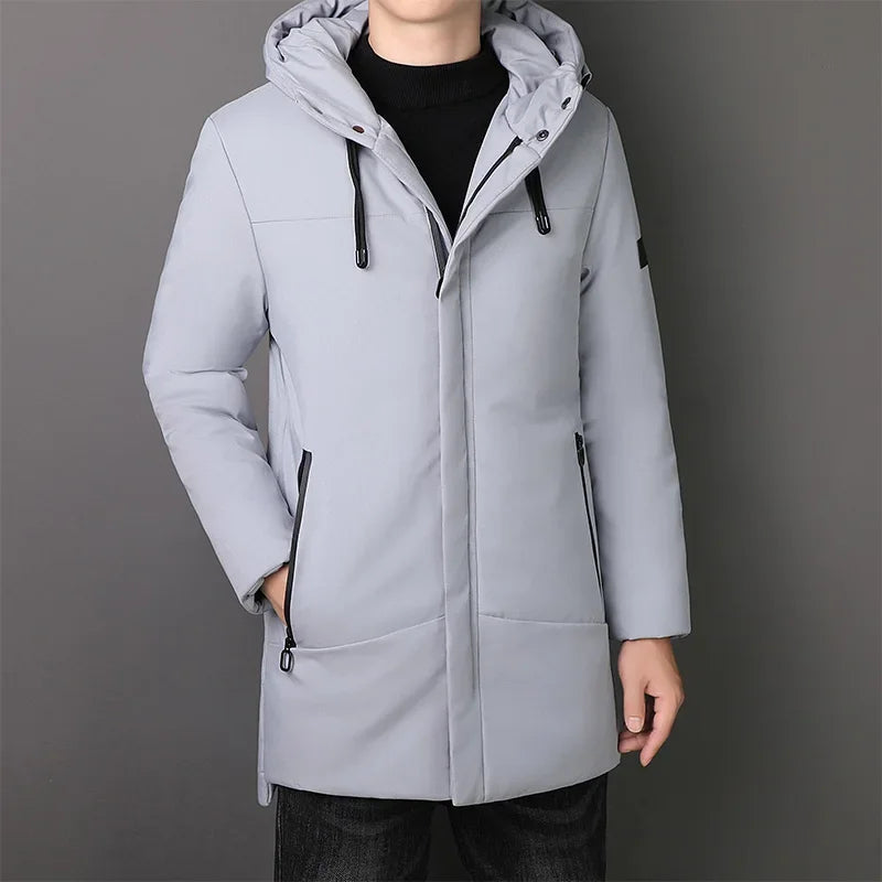 Veste Longue Élégante pour Homme