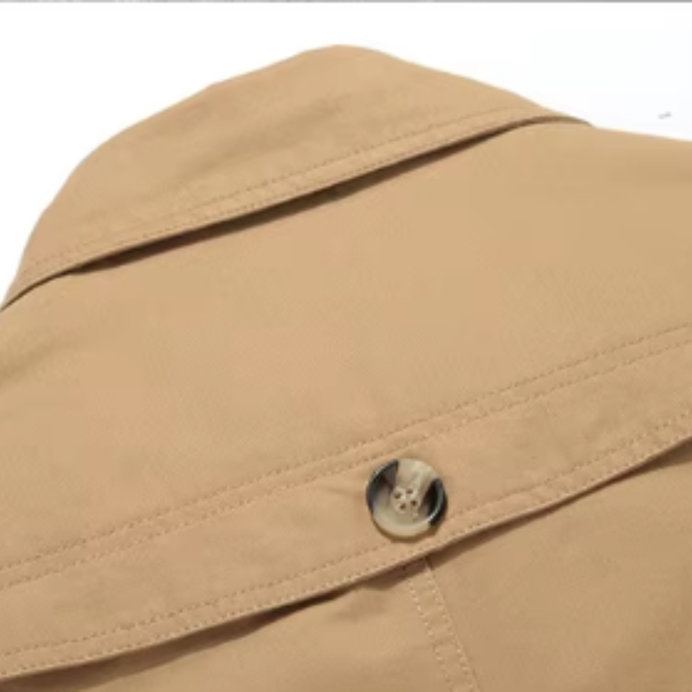 Manteau Trench Rembourré Élégant