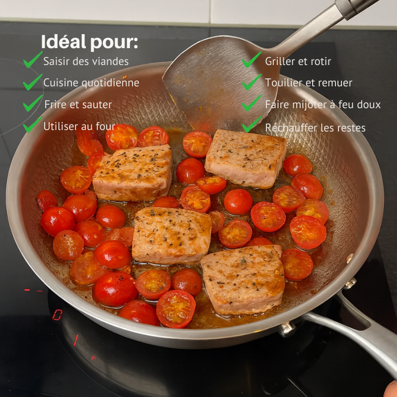 Casserole en Titane Pro