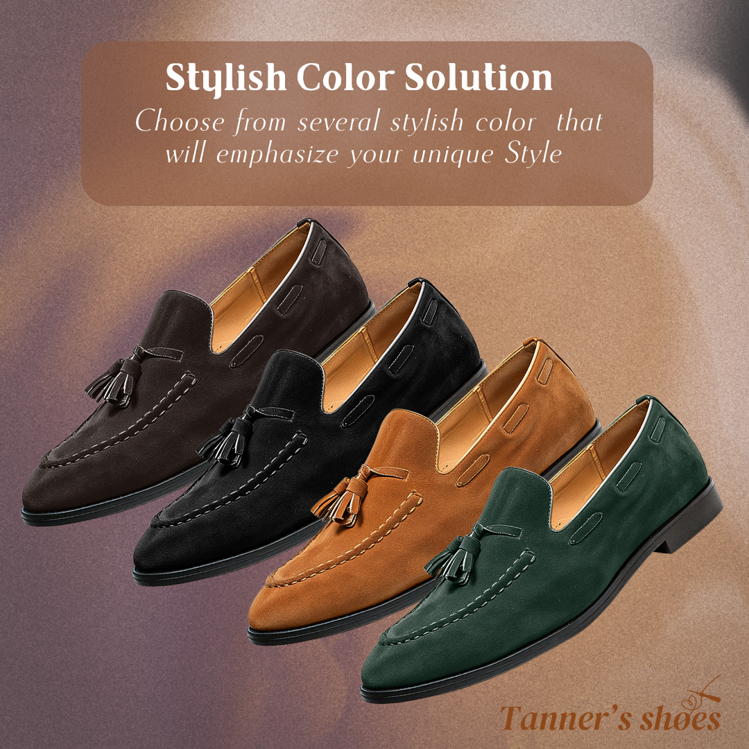 Jax | Mocassins à Franges Classiques pour Hommes