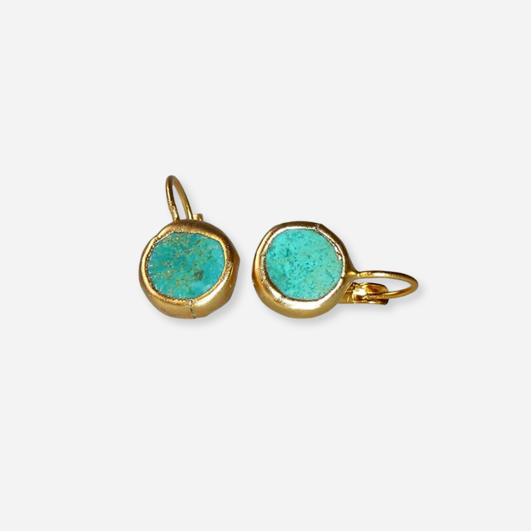 Thalia™ | Boucles d’oreilles en pierre turquoise