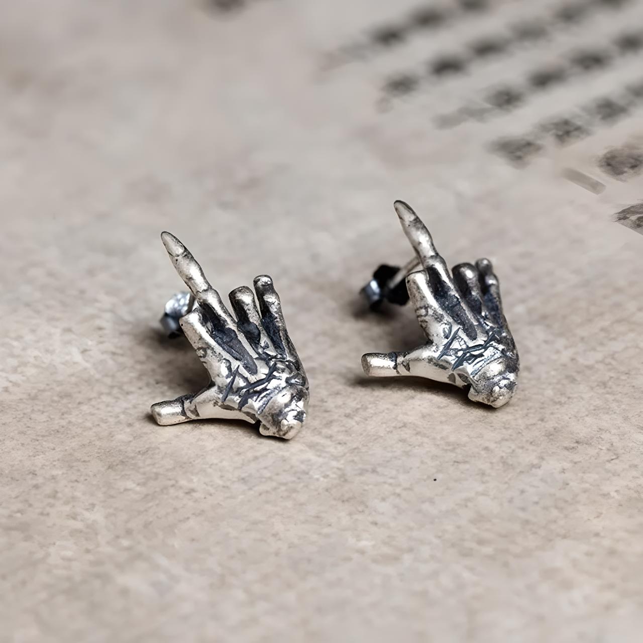 Boucles d’oreilles Thanatos