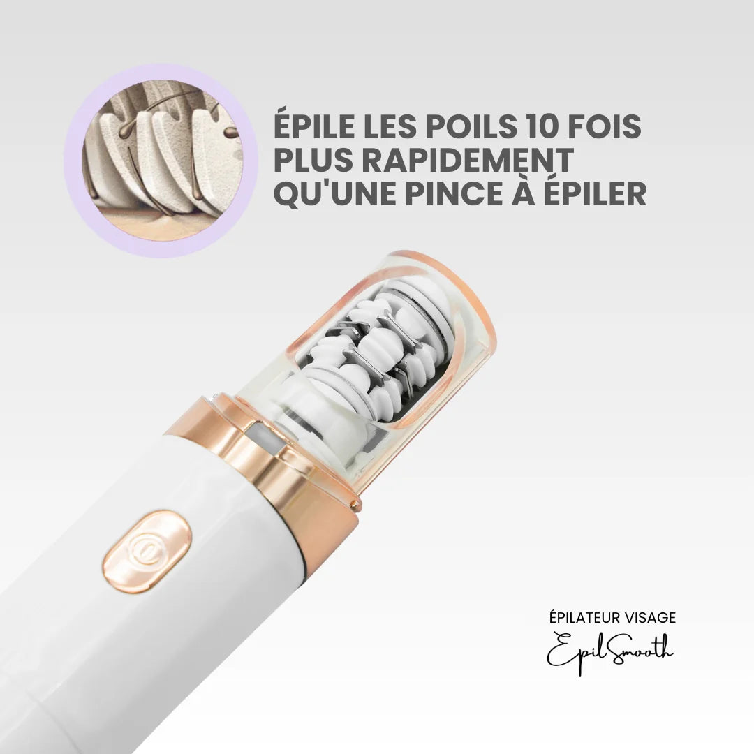 EpilSmooth⎪Épilateur pour le visage