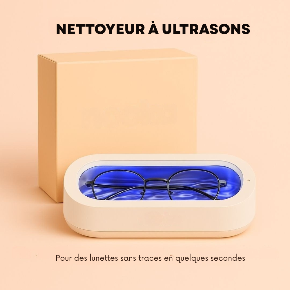 OptiClair® | Nettoyeur à Ultrasons pour Lunettes