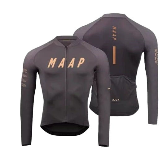 Maillot Cyclisme MAAP Manches Longues | Confort Doux & Séchage Rapide