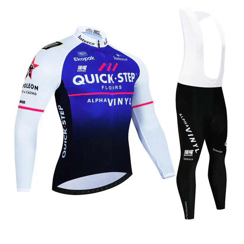 Quick Step | Kit de cyclisme pro à manches longues