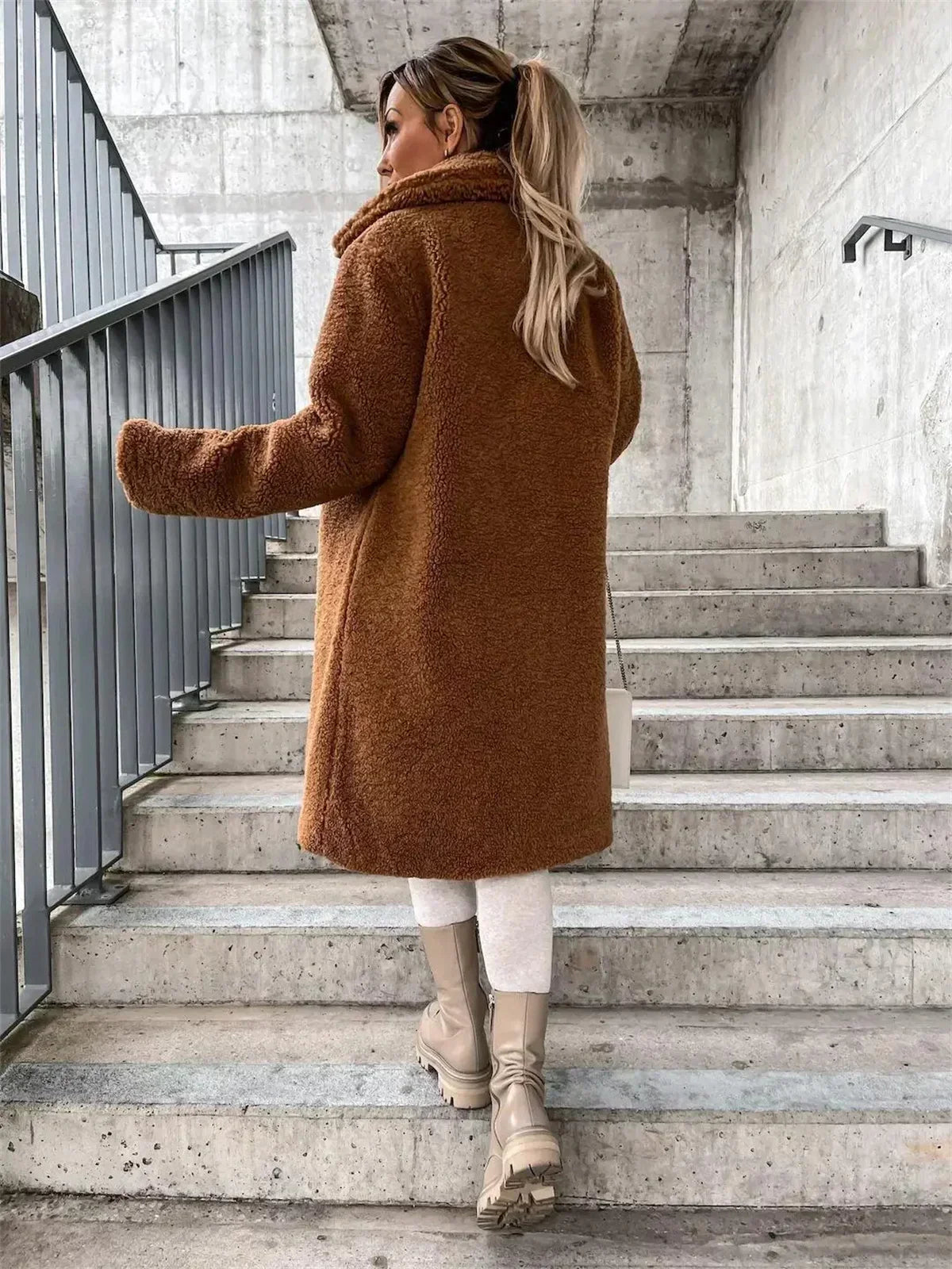 Yani -  Manteau Teddy