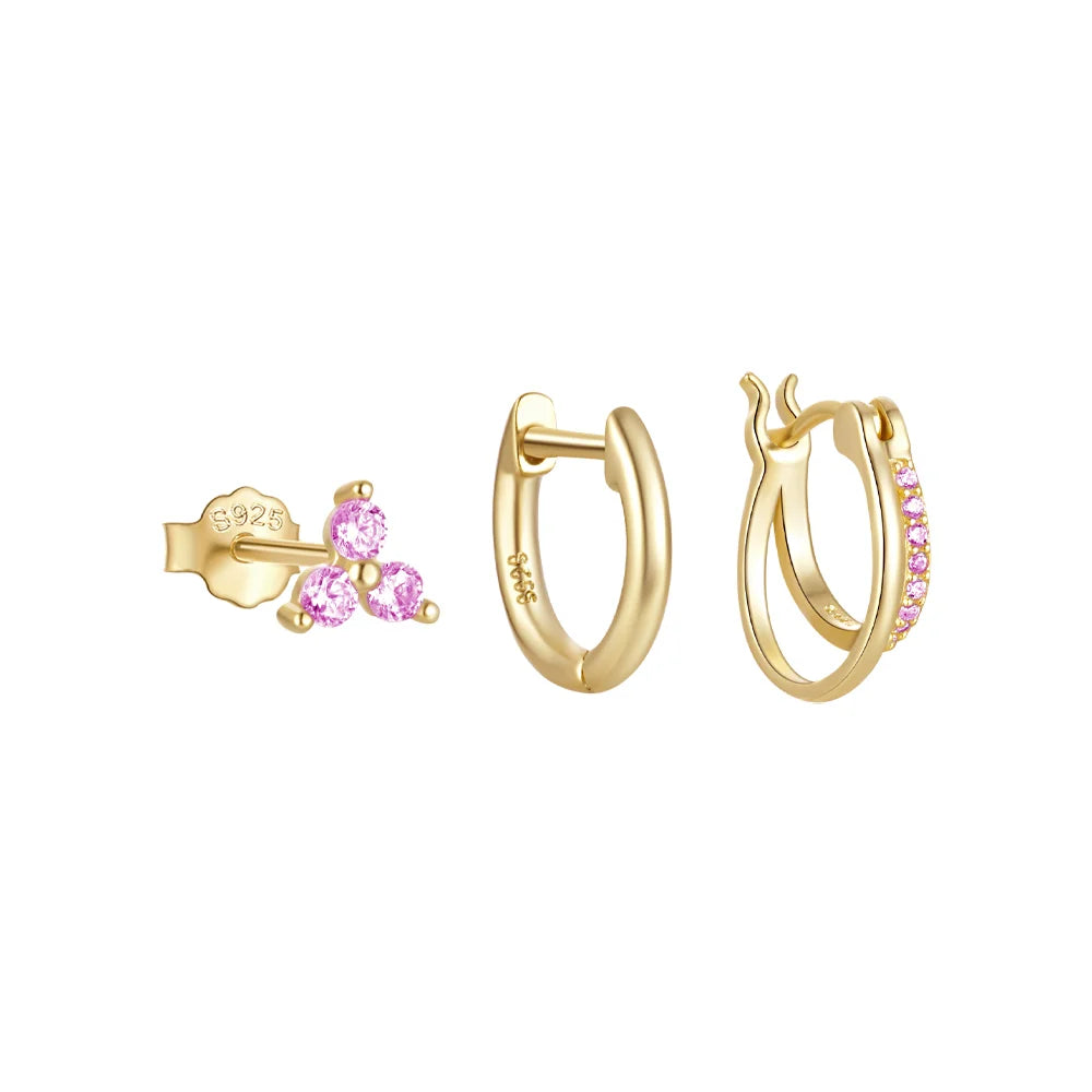 ELARA™ | Set de Boucles d’Oreilles